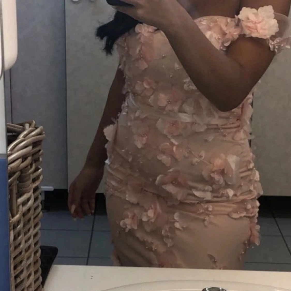 Blommig festklänning  - 2