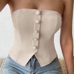 Tubetopp  - ⭐️Helt ny  ⭐️ Köpt på Shein  ⭐️ Har dragkedja vid sidan ⭐️ mjukt tyg 