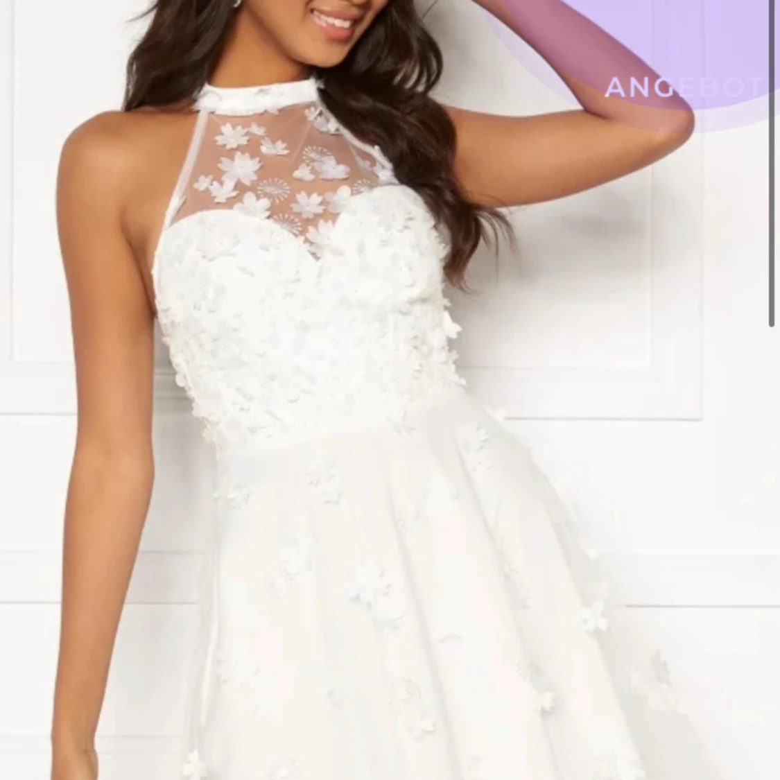 Vit klänning/ studentklänning