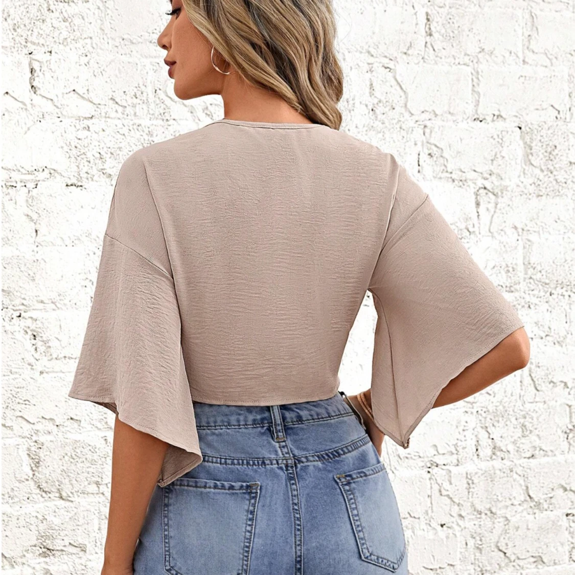 Somrig topp som kan bäras på flera sätt - 91