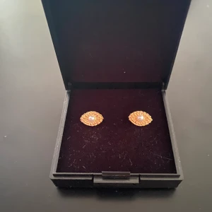 Örhängen - Guldiga ögon-örhängen