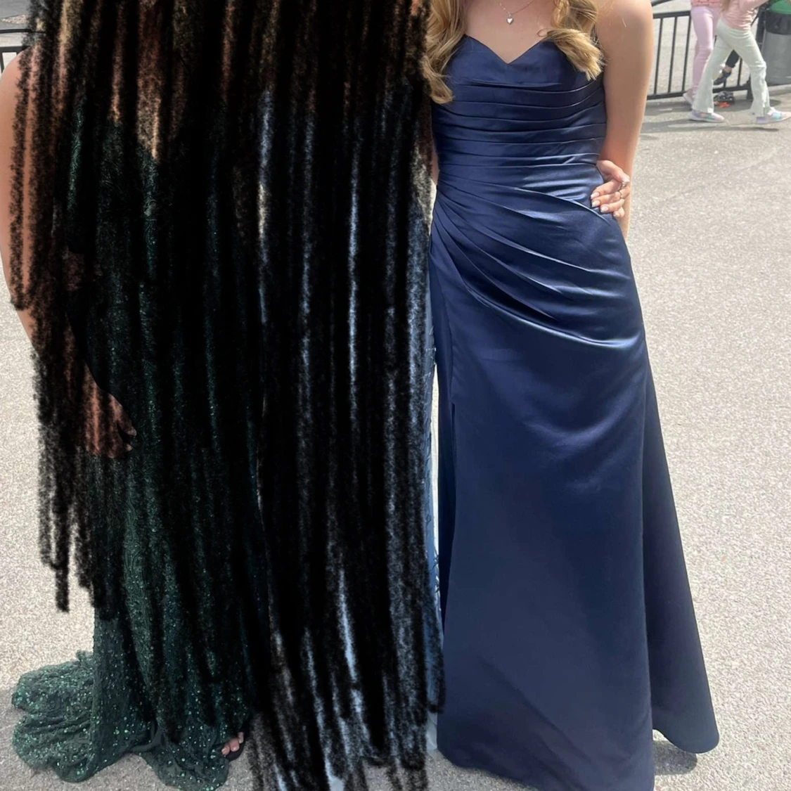 Blå balklänning  - 91