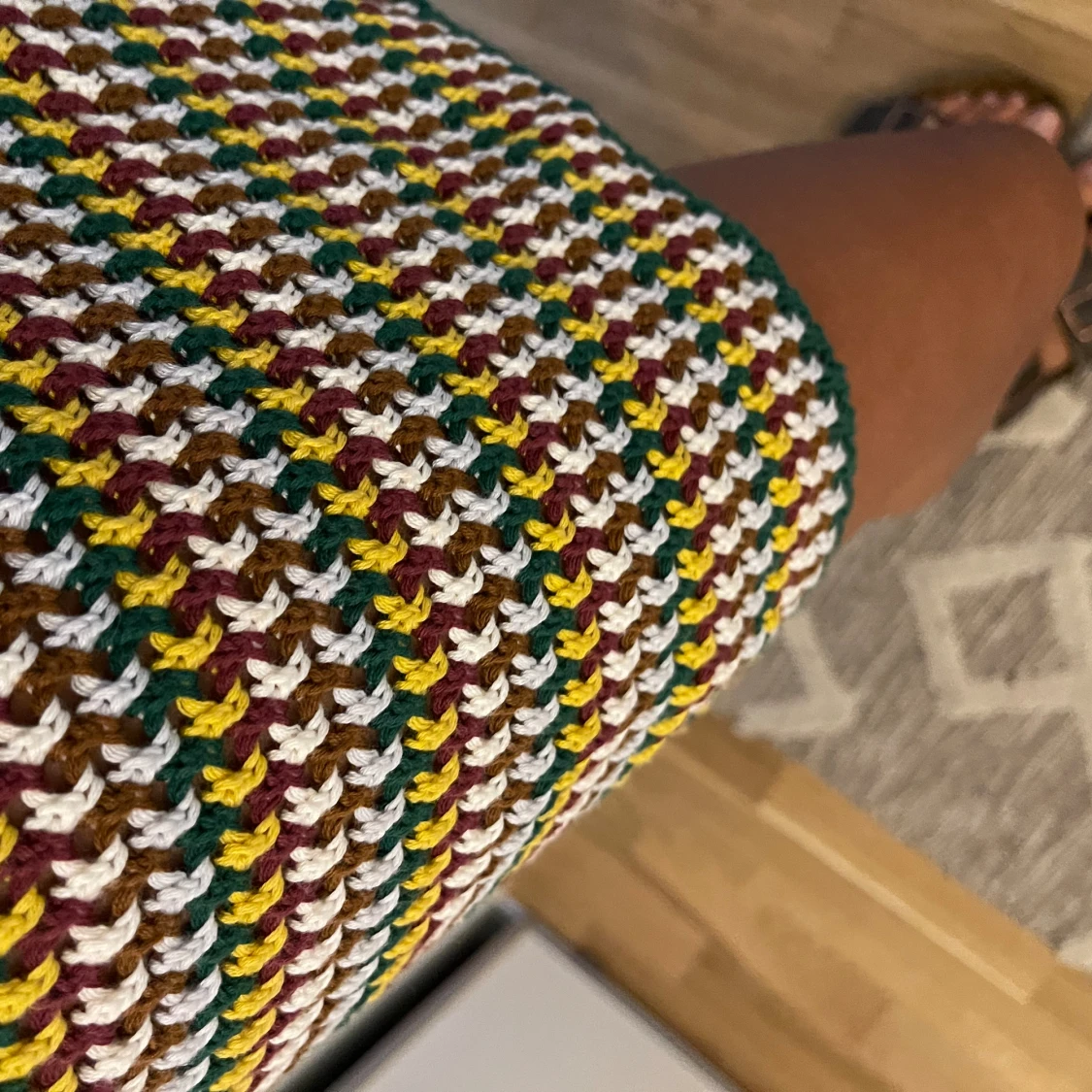 Stickad sommarklänning  - 91