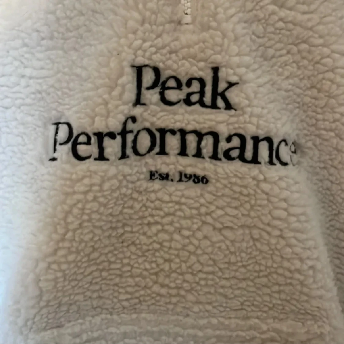 Teddy fleece peak hoodie - 90