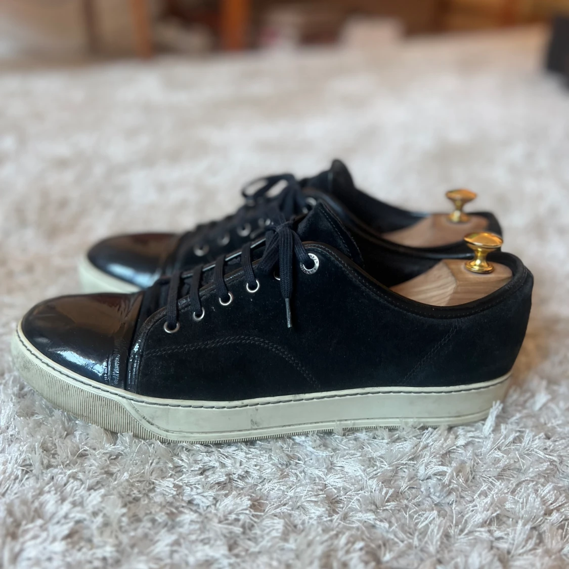 Lanvin marinblåa skor - 91