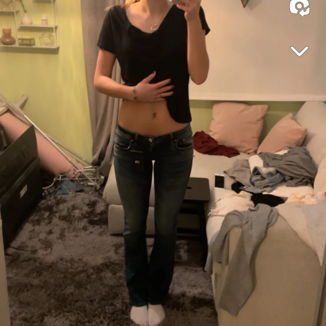 Lbt lågmidjade jeans - 90