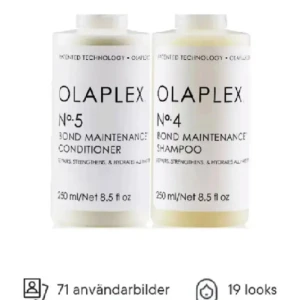 olaplex schampoo och balsam pack ❤️ - Olaplex shampoo och balsam paket! Helt oanvända. Passar för alla hårtyper. Skriv privat för mer information och bilder! Orginal priset är: 639kr 🖤