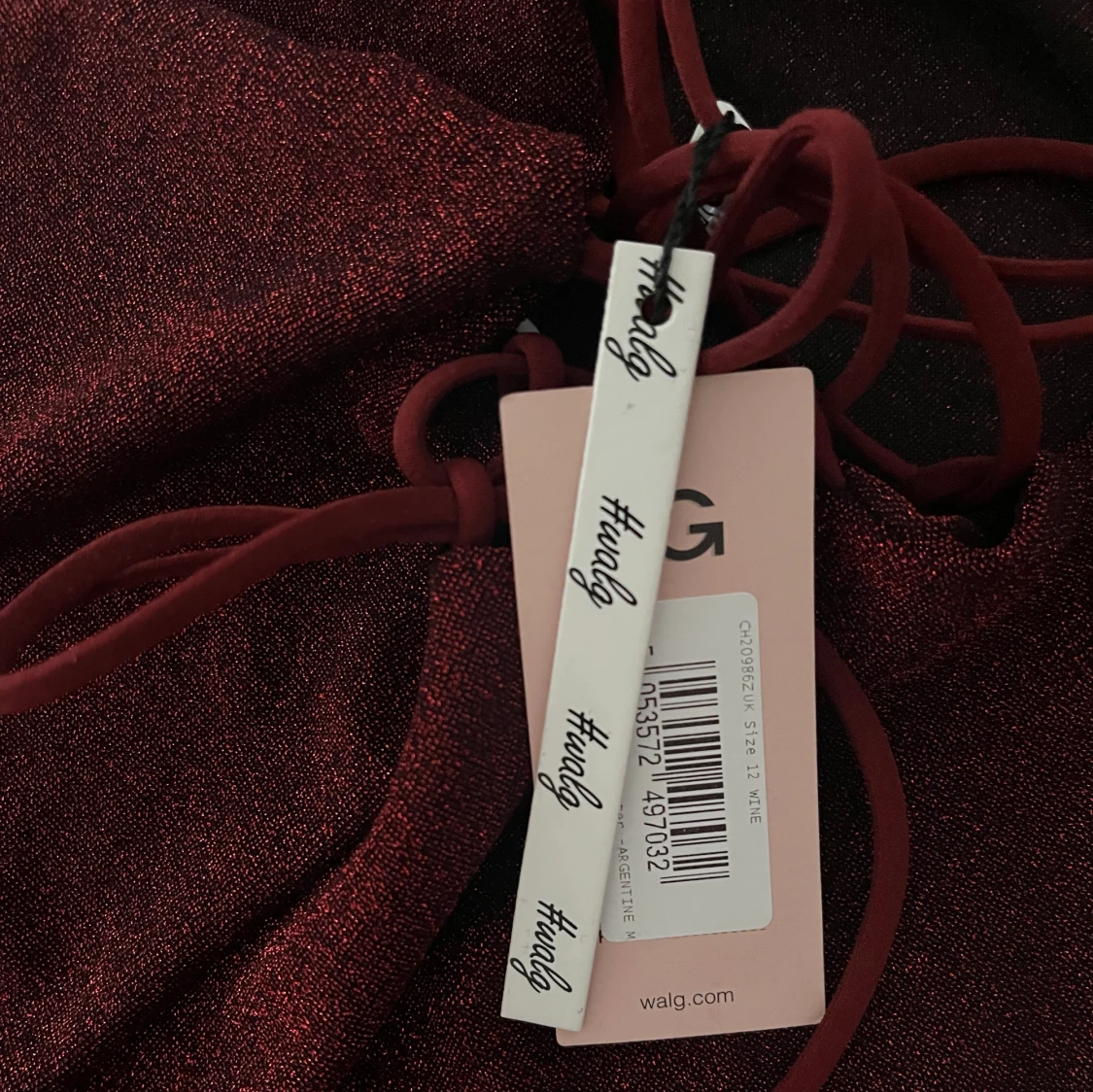 Röd balklänning  - 91