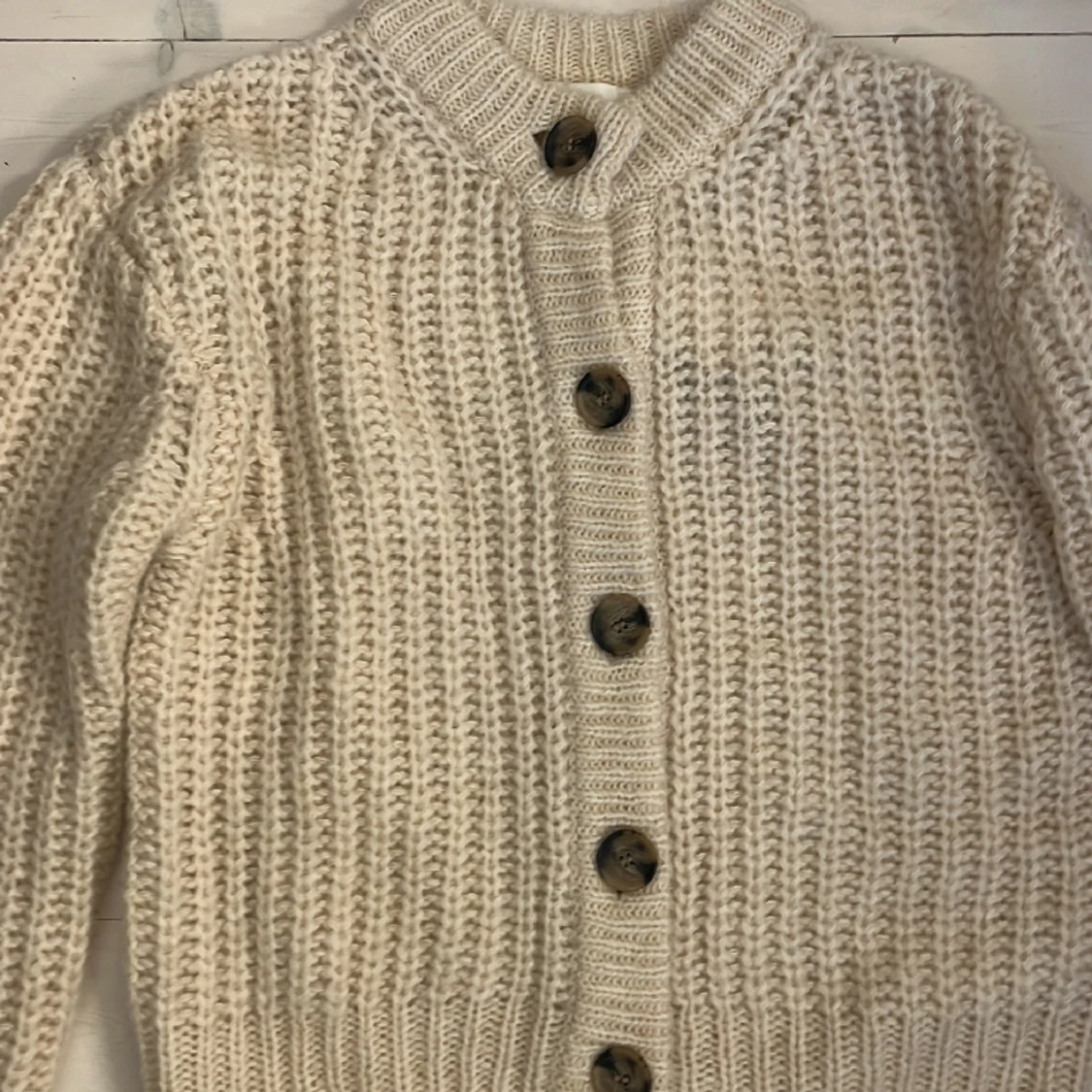Stickad kofta - 90