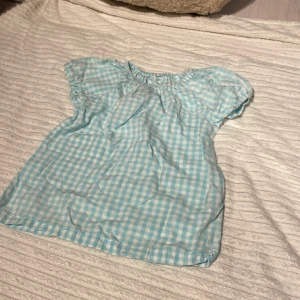 Blus - Söt rutig blus