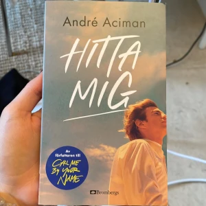 Find Me/Hitta Mig pocketbok - Fortsättningen på Call Me By Your Name, skriven av Andre Aciman. Väldigt bra bok. Denna pocket är helt oläst och i nyskick då jag har dubbletter av den🥰🥰