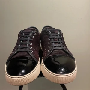 Lanvins - Ett par lanvins i storlek 42-43, skorna är topp skick. 9/10 och är inte så använda. Priset är inte hugget i sten så kom med prisförslag och frågar. Skulle kunna ta emot byten.