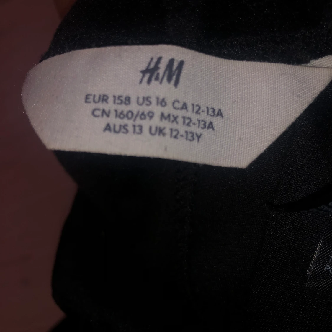 Svarta mjukis byxor  - 91