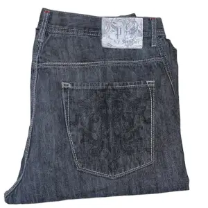Hella rare Southpole baggy jeans. W42. Uppsydda [Ytterbenslängd 109cm] [Innerbenslängd 77cm] [Midja 53cm] [Benöppning 26cm]