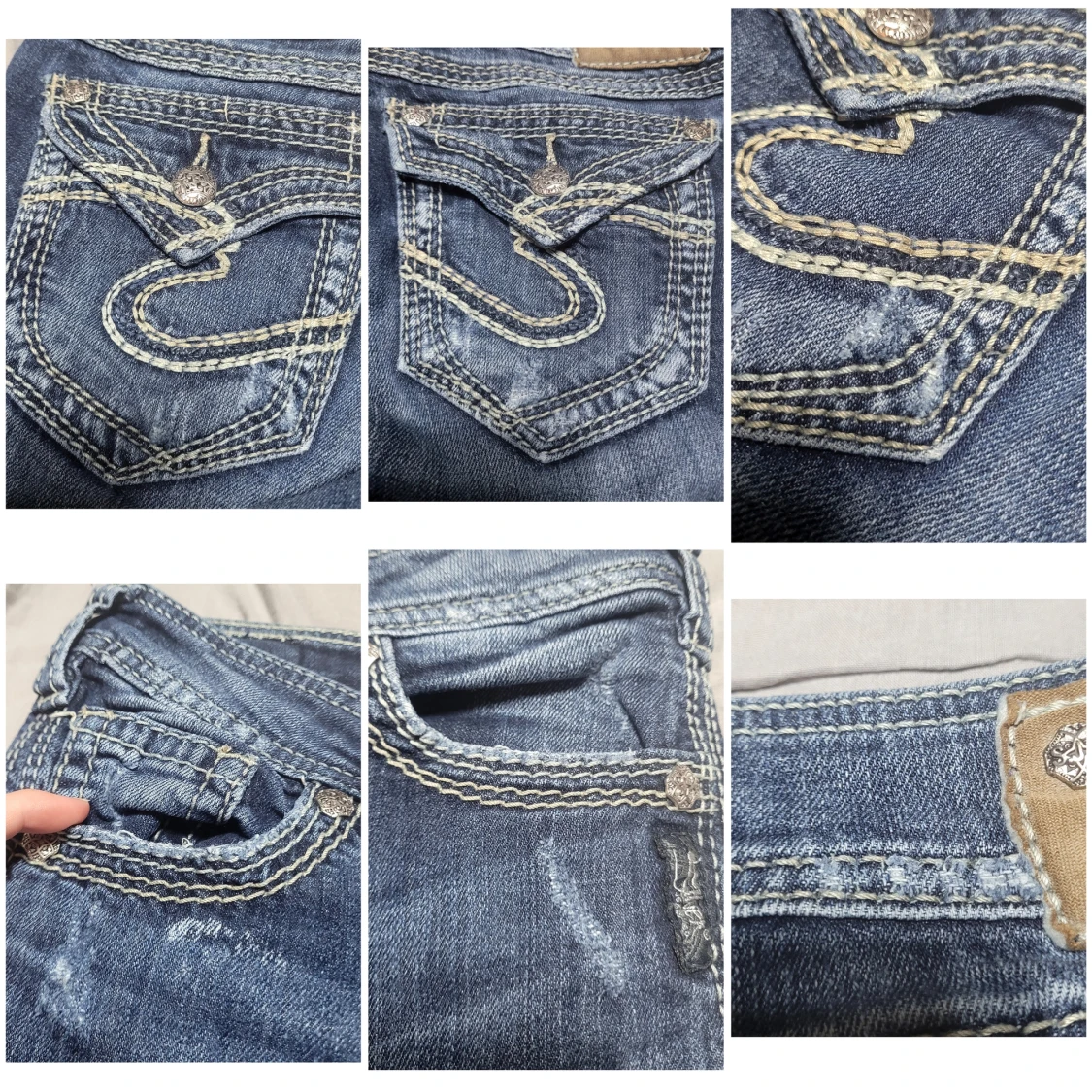 Lågmidjade jeans - 92