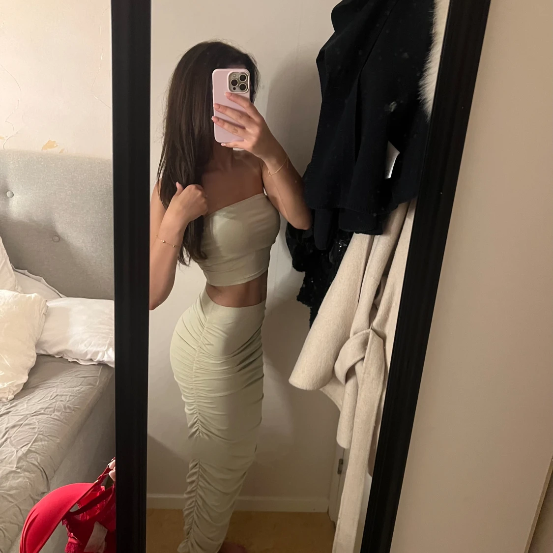 Sett med scrunch detalj  - 90