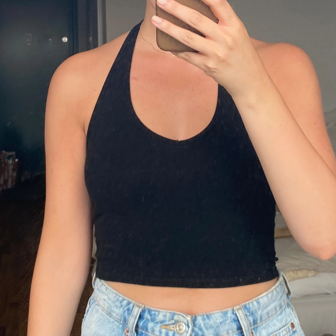 Halterneck topp från Brandy Melville 