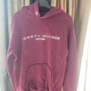 tommy hilfiger hoodie - säljer denna jätte fina lila hoodien från tommy hilfiger❤️