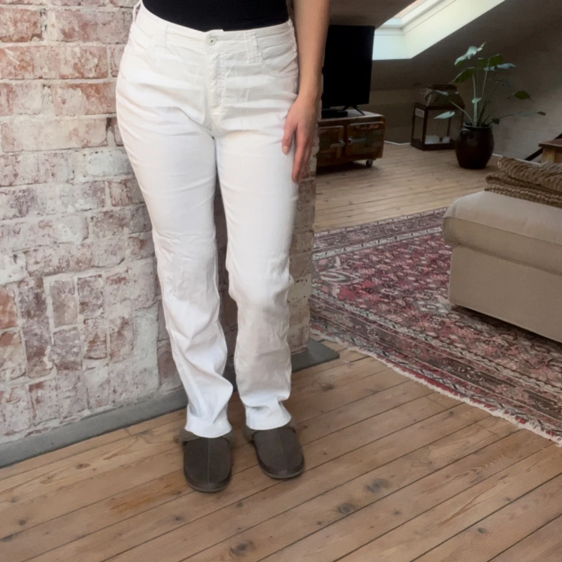 Armani linnebyxor - 90