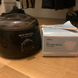 Wax heater - Wax heater med två oanvända silicon skålar