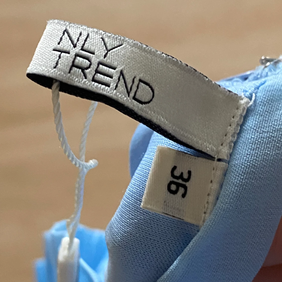 Ljusblå klänning - 90