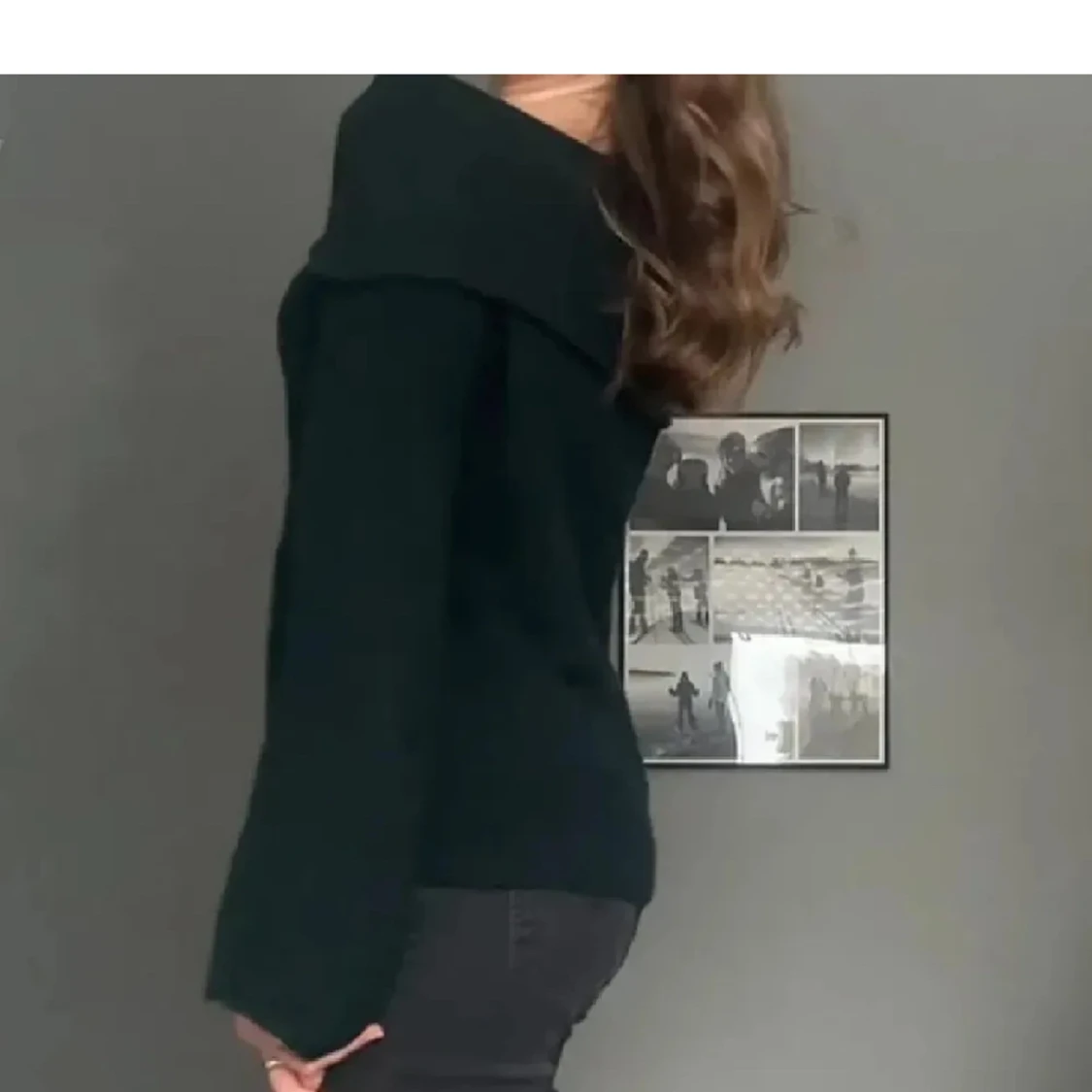 Off shoulder tröja - 91