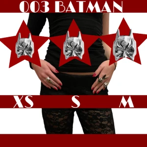 Ring rostfritt stål  - Nu är 003 BATMAN äntligen tillbaka i lager, och nu även tillgänglig i en mindre storlek!⭐️❤️ XS, S och M.⭐️ Ringen är i rostfritt stål precis som övriga ringar i vårat sortiment!❤️