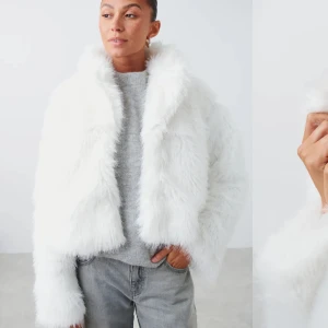 Pälsjacka från Gina Tricot  - Jätte fin slutsåld jacka från Gina Tricot. Nypris 699 kr, mitt pris 550 kr 