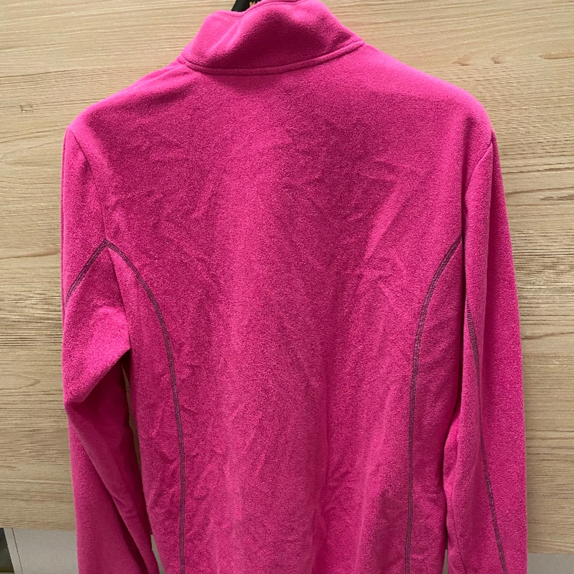 Rosa fleecetröja - 90
