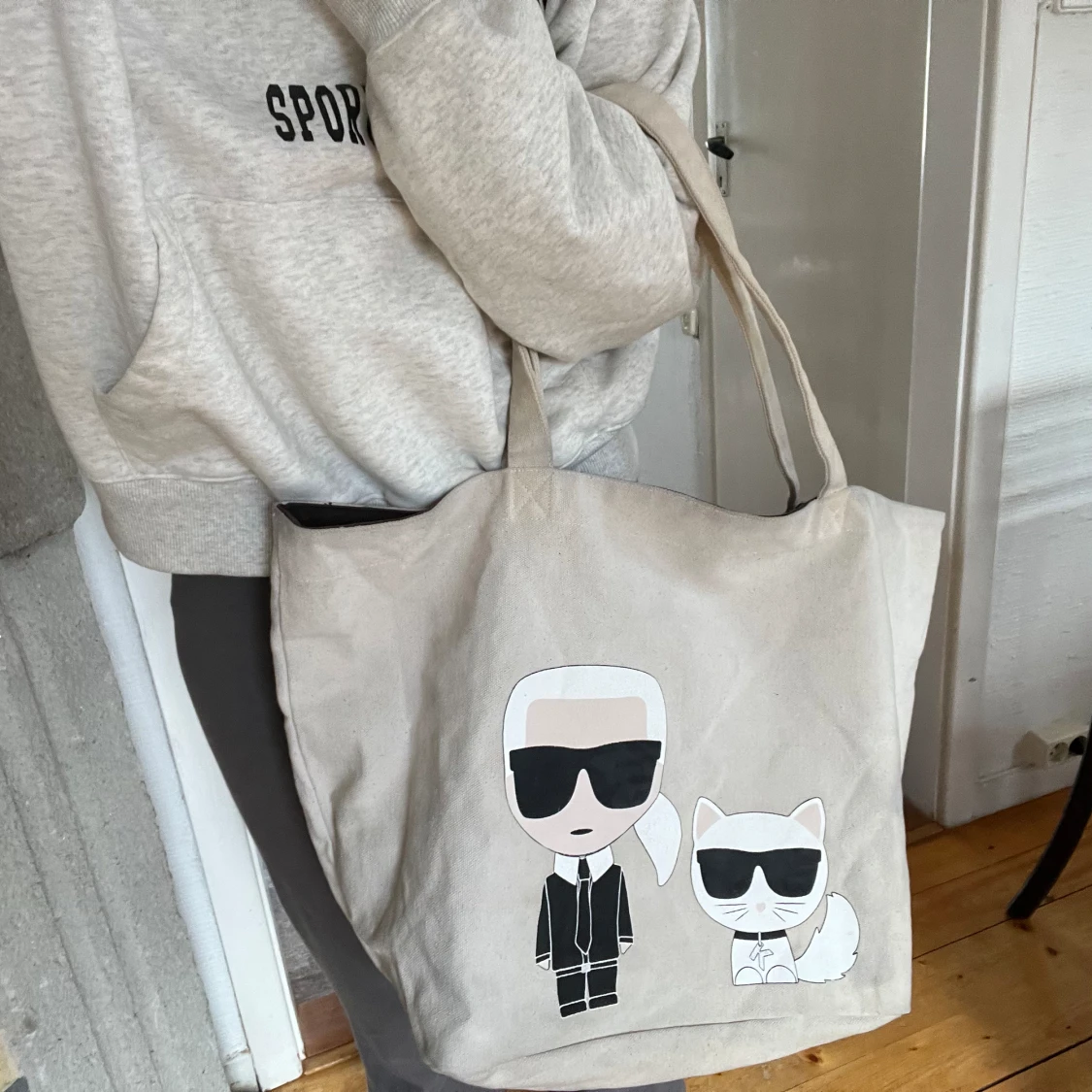 Karl lagerfeld tygväska - 93