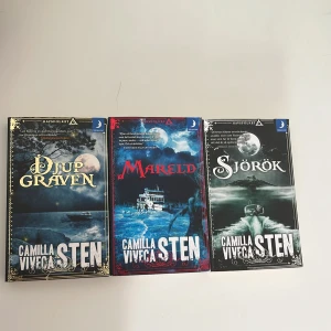 Camilla och Viveca stens trillogi om havsfolket. - Säljer alla tre böcker från rysartrillogin om havsfolket. Alla böcker är i bra skick. 
