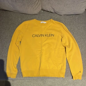 Calvin Klein Tröja - Klassisk Calvin Klein-tröja, med rund hals och tillverkad av mjuk bomull för en bekväm passform. Mått: Bredd 40 cm Längd 52,5 cm. Skicket är utmärkt, 9/10. För att få reda mer, fundera inte över att kontakta mig. Priset är diskuterbart 👕🛍️ 