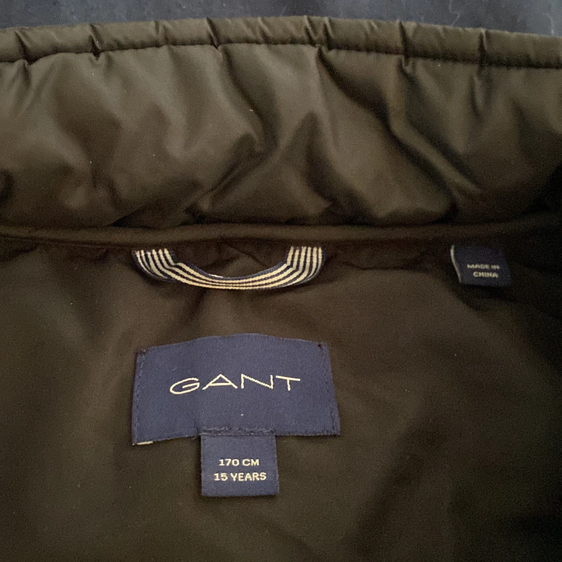 Mörkblå/svart gant väst - 90