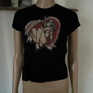 Lucky 13 lucky13 T-shirt pinup rockabilly raggare tattoo - Inget att anmärka på. Klassar den till storlek xs/s