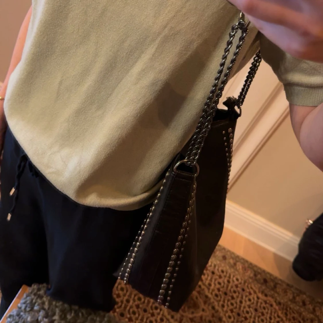 Svart axelväska - 92