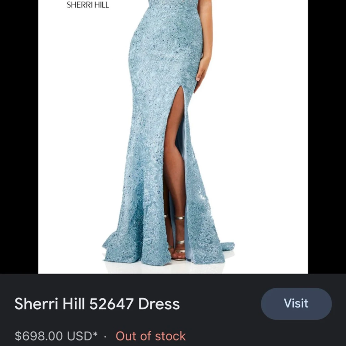 Sherri hill balklänning - 90