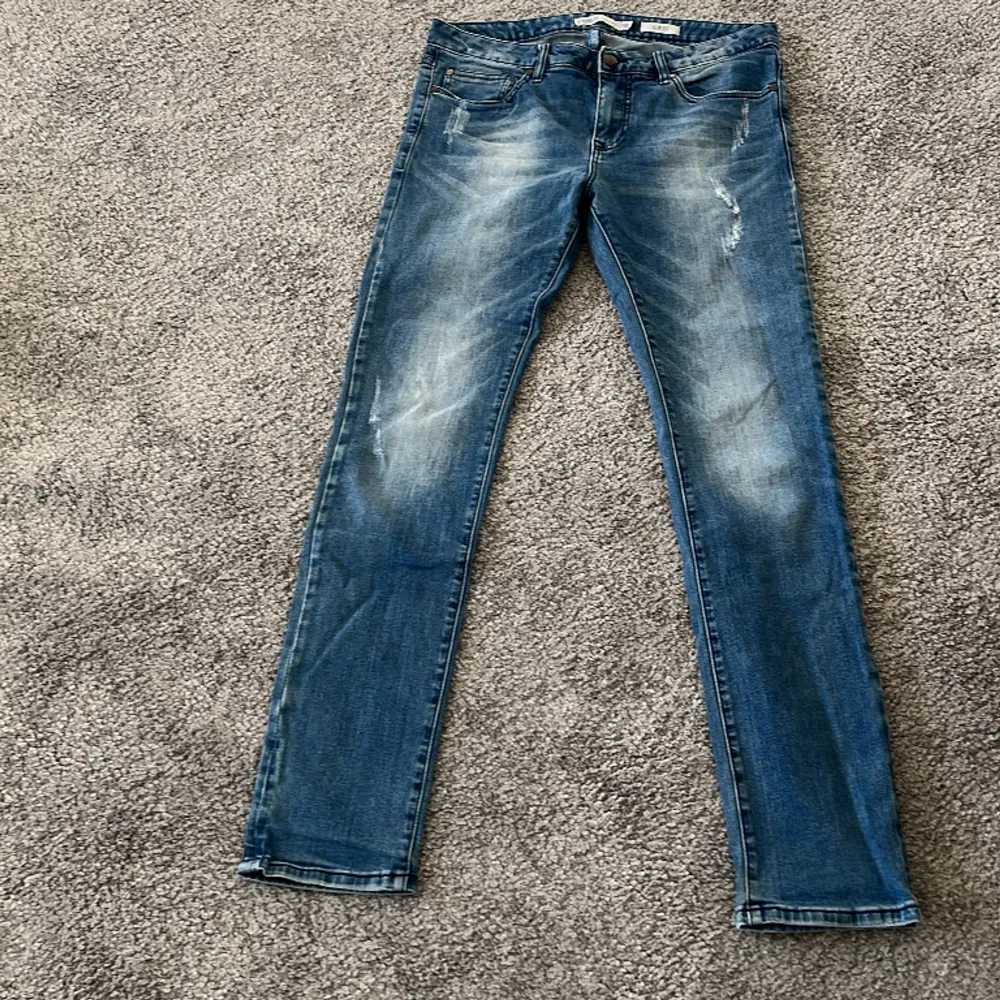 Strömberg Jeans, mellanblå, stretch. Mycket gott skick.. Jeans & Byxor.