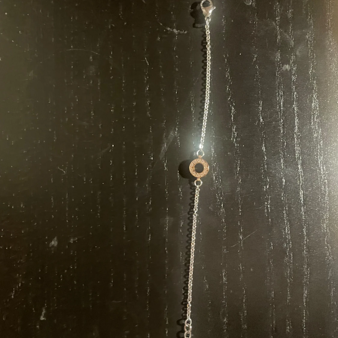 Edblad armband silver/rose guldfärgad 