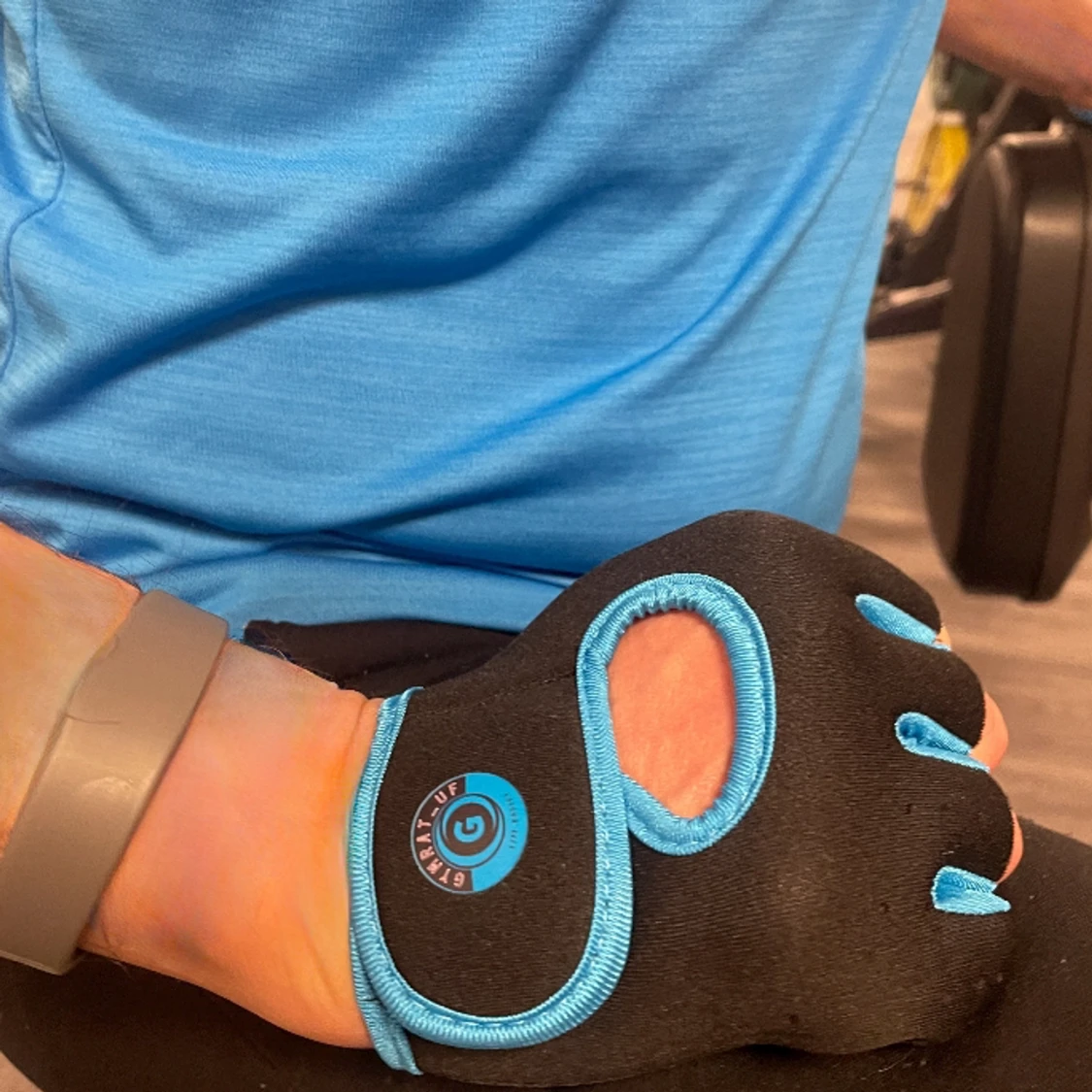 Gymrat 2 in 1 gymgloves and wraps - 91