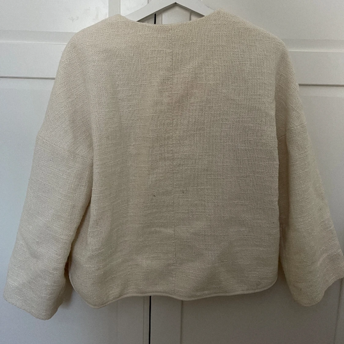 Vit kofta/kavaj från Massimo Dutti - 90