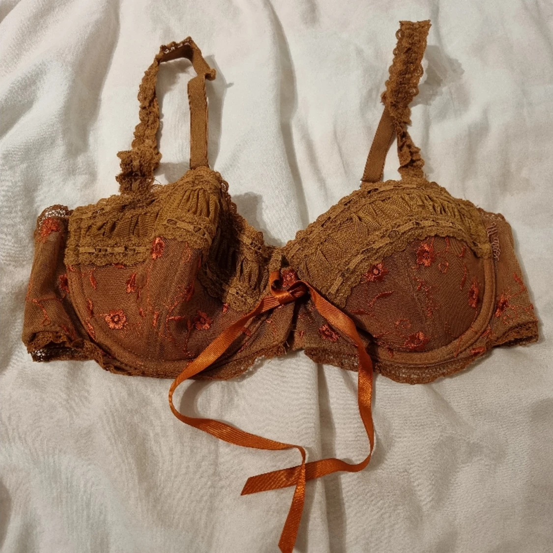 Unik Bh brun spets 