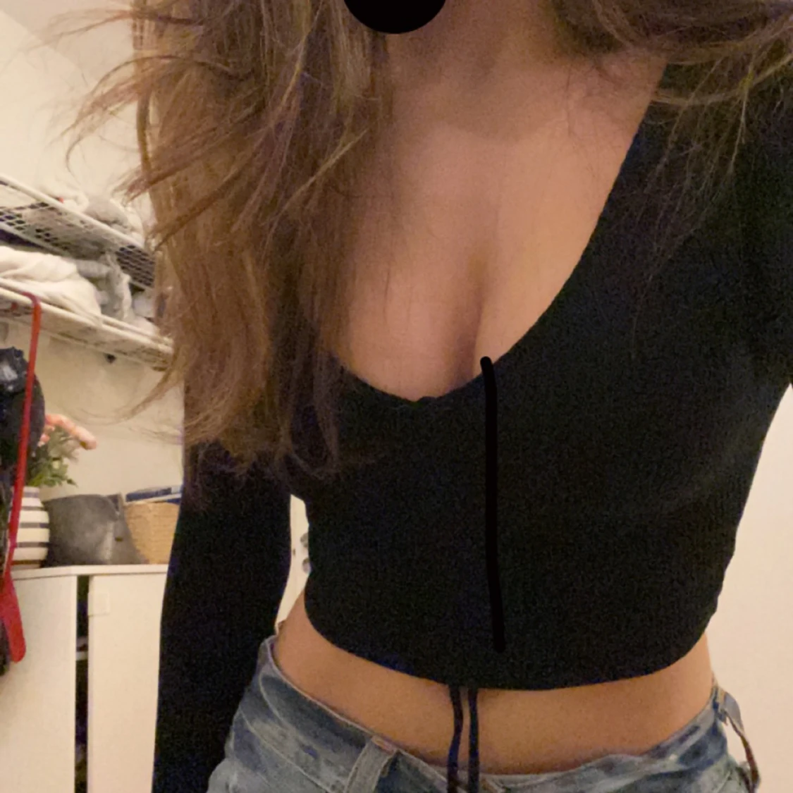Svart topp - 90