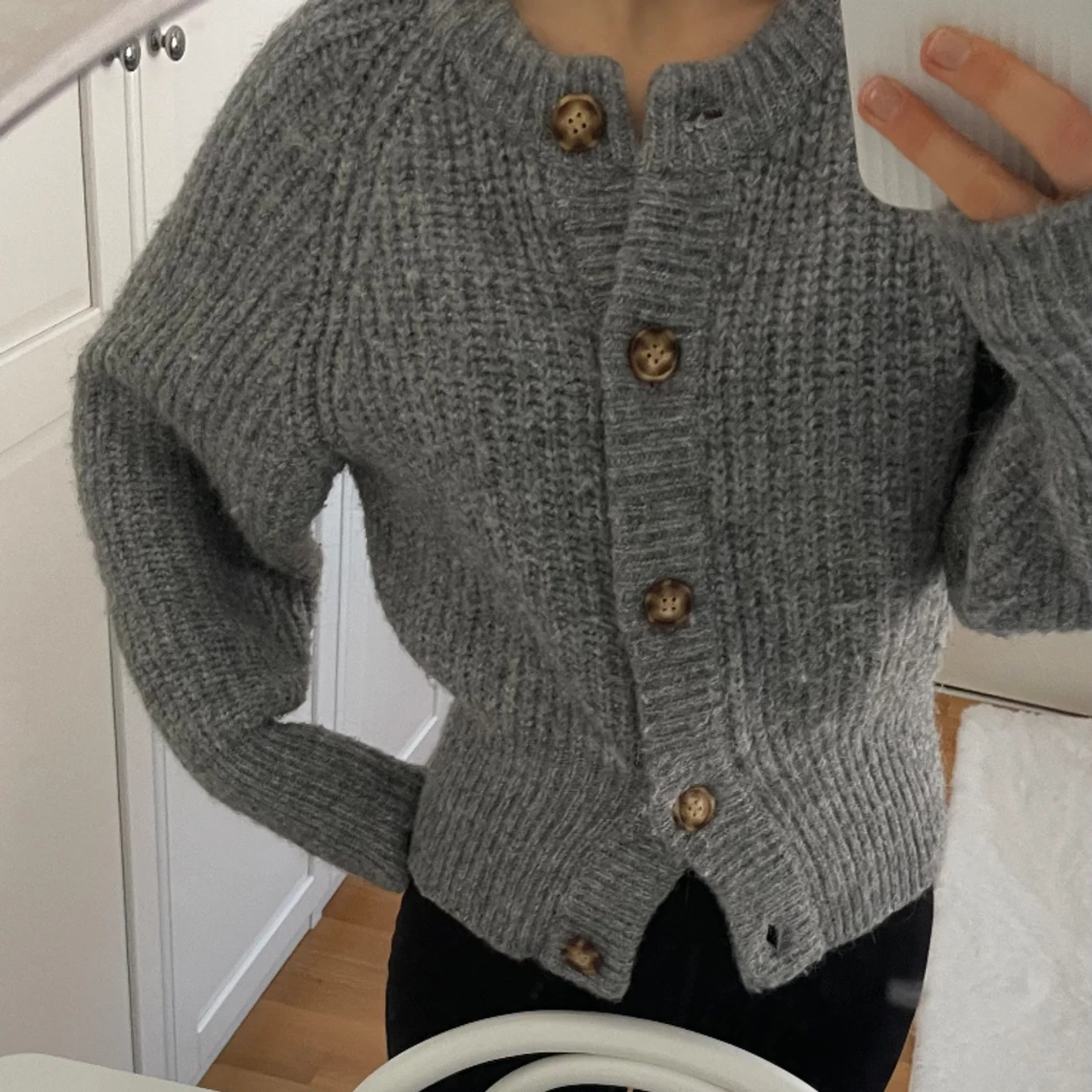 Stickad kofta från Zara - 90