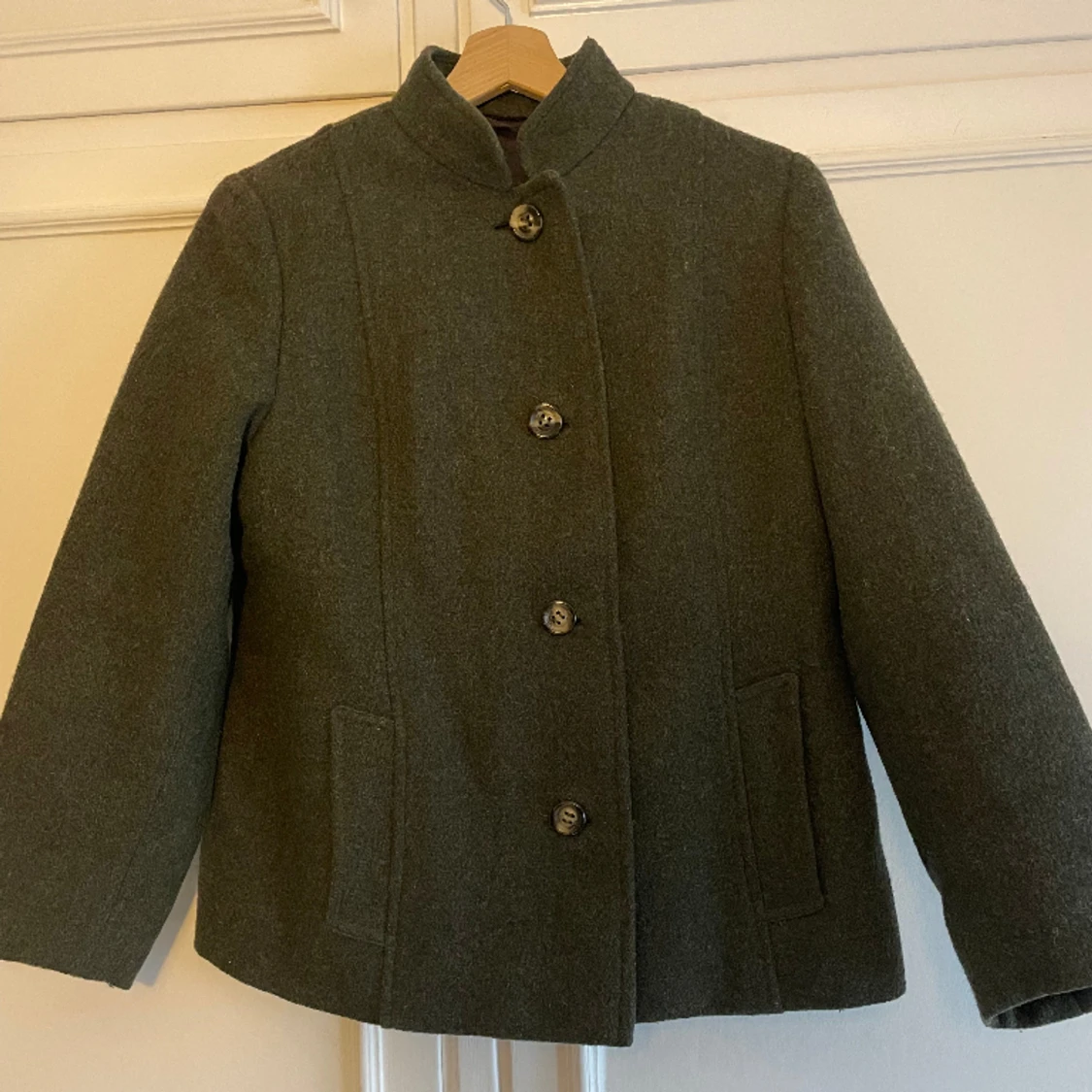 Mörkgrön kappa - 91