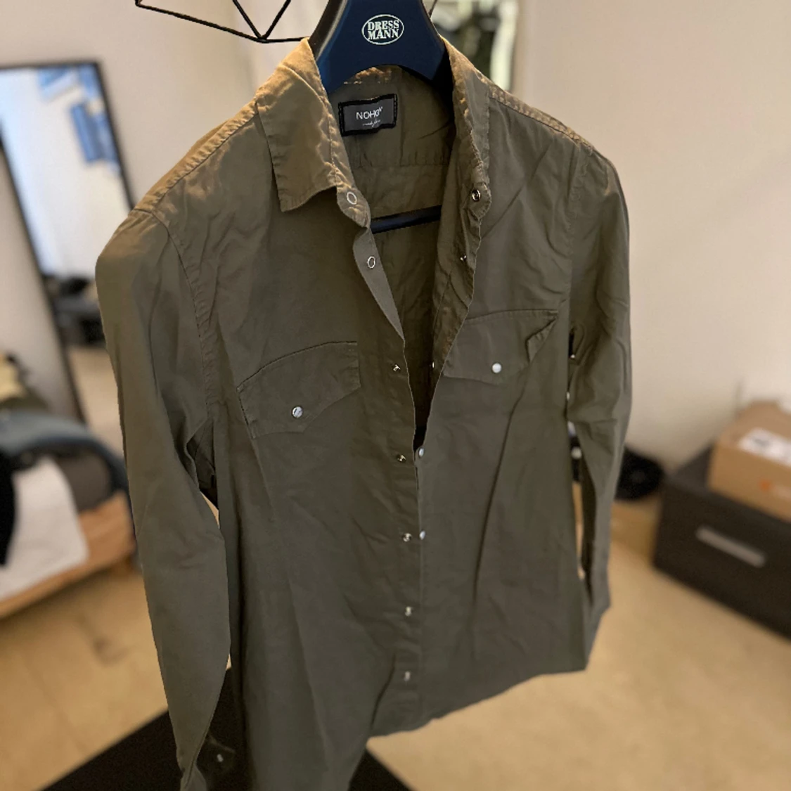 Nohow overshirt/ oliv - storlek XS - 90