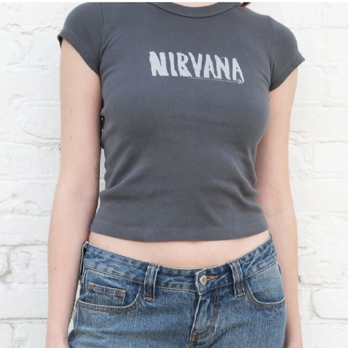 Brandy Melville nirvana tröja