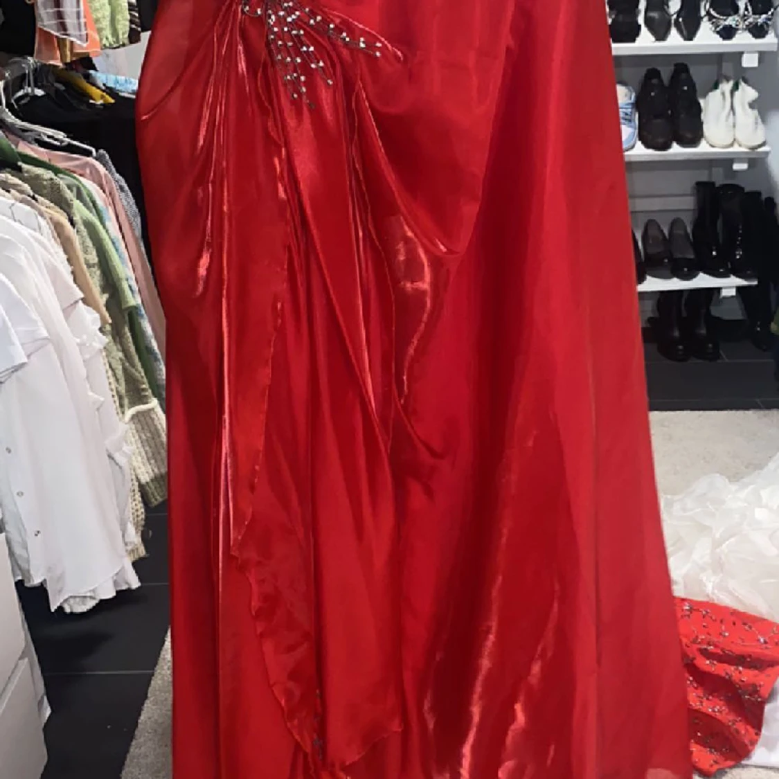 Röd Topp & Kjol - 90