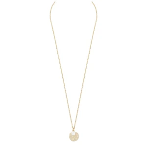 Snö of Sweden London pendant neck 65 g/white - Aldrig använt halsband från Snö of Sweden. Är ingen guld tjeje. Halsbandet är gjort av Cubic zirconia med guld. 