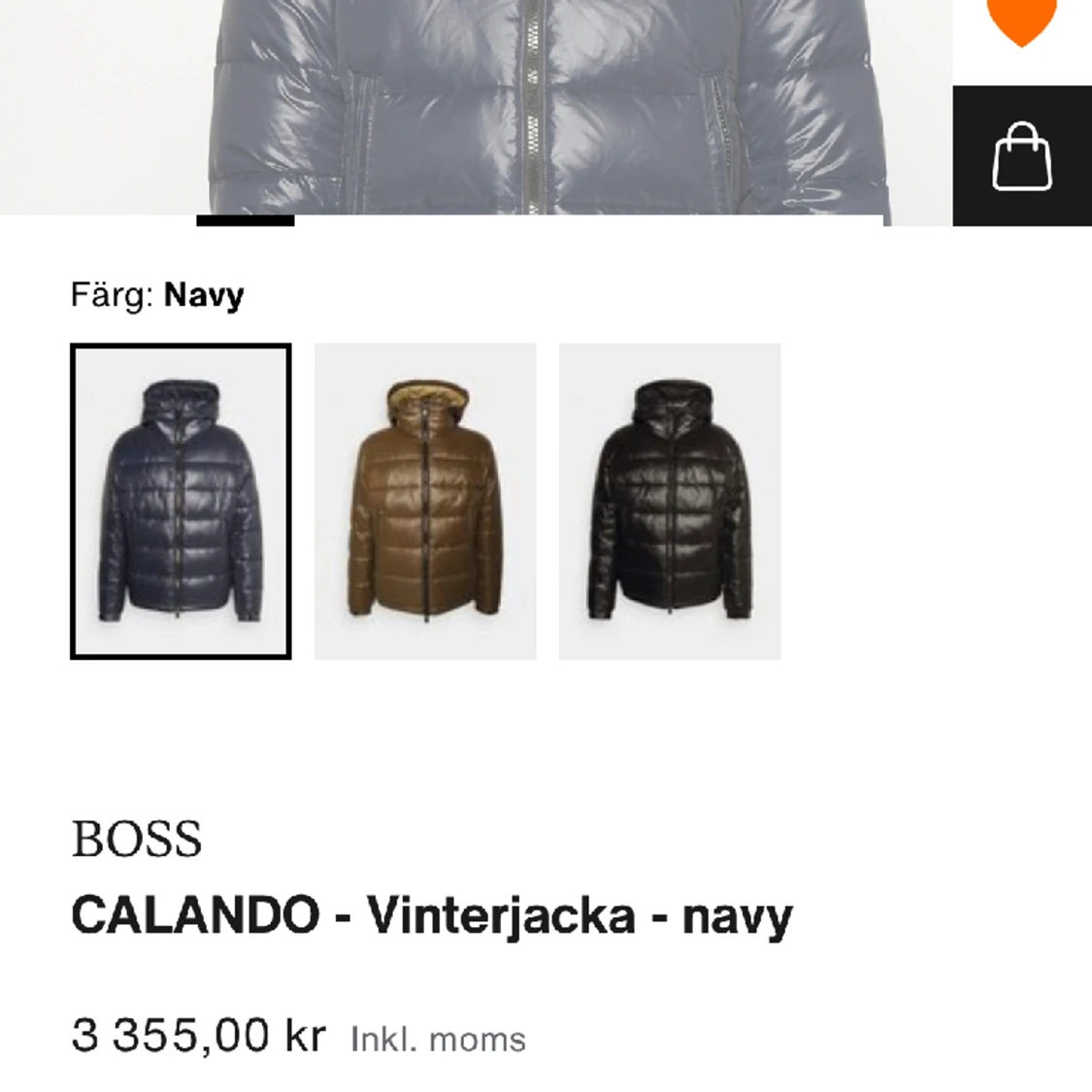 Hugo boss vinterjacka - 91