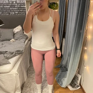 Rosa träningstights - Bra skick, använt fåtal gånger